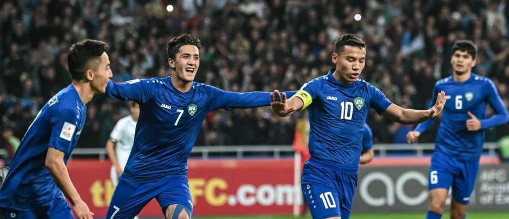 Bóng đá Uzbekistan lần đầu vô địch Giải U20 châu Á. ẢNH: AFC. 