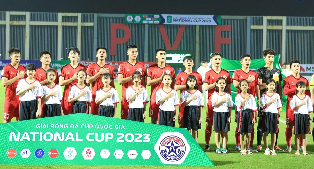PVF CAND được đánh giá là ứng viên hàng đầu cho tấm vé thăng hạng V-League duy nhất ở Giải hạng Nhất quốc gia 2023