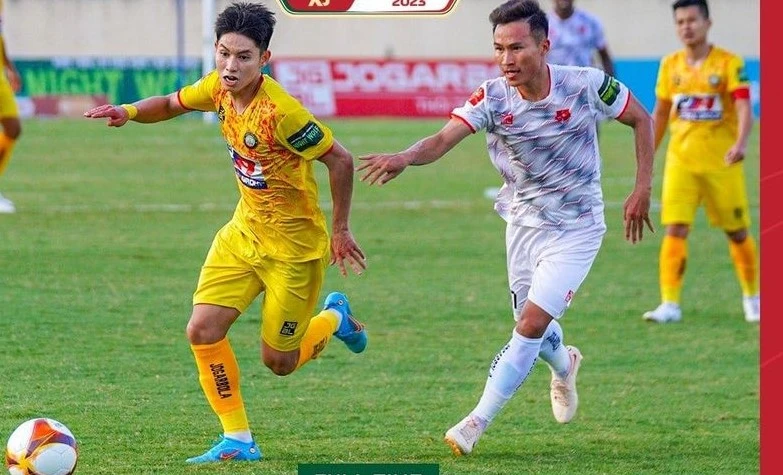 Hải Phòng đánh bại chủ nhà Thanh Hóa để chính thức sớm trụ hạng V-League 2023. 
