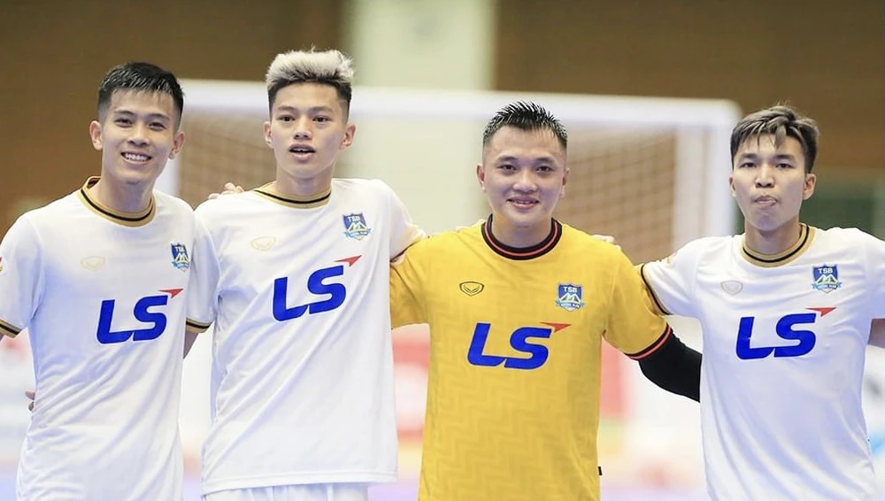 Thái Sơn Bắc lần đầu tiên dẫn đầu bảng xếp hạng Giải futsal VĐQG 2023. ẢNH: ANH TRẦN
