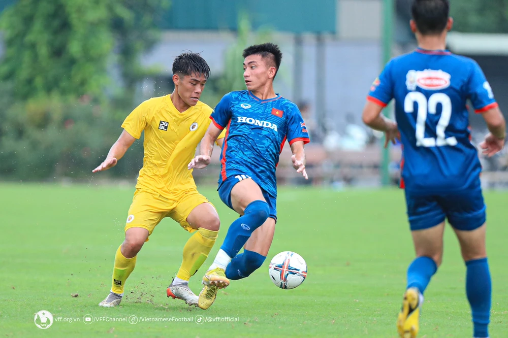 Các cầu thủ U23 Việt Nam đang mang đến tín hiệu lạc quan. 