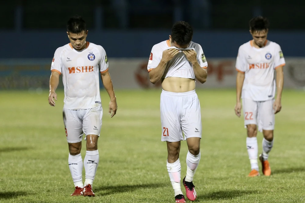 Đà Nẵng rớt xuống Giải hạng Nhất sau hơn 20 năm thi đấu V-League