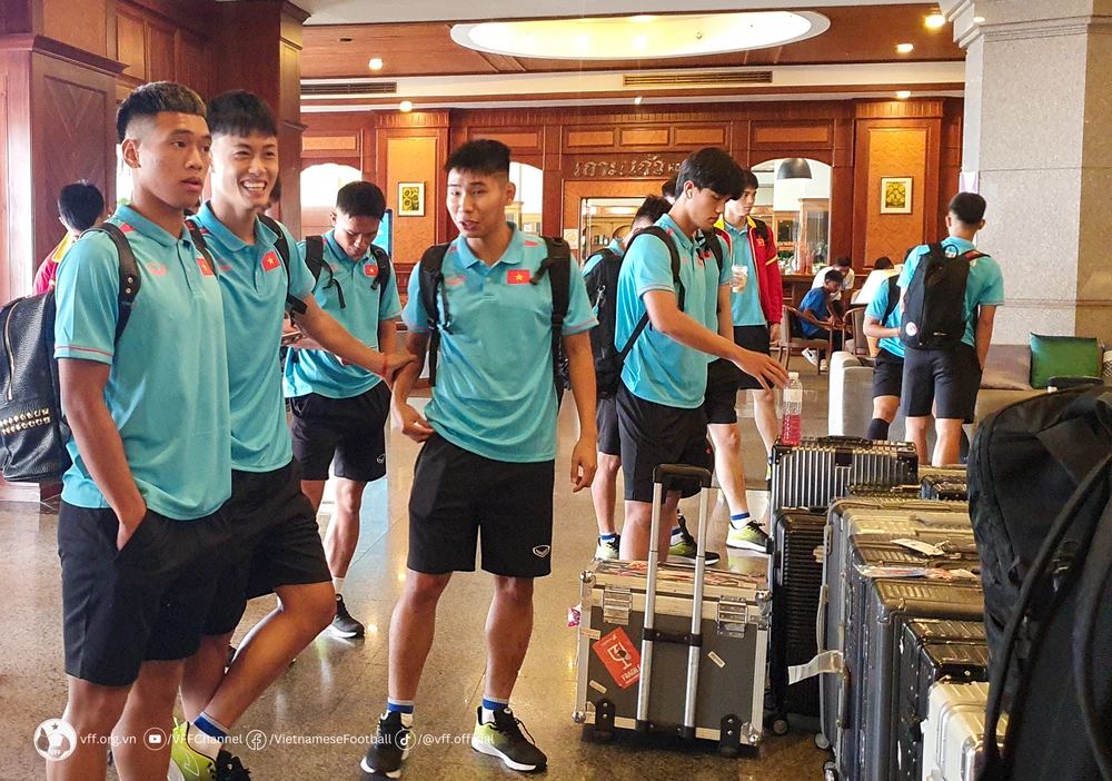 U23 Việt Nam ở khách sạn 4 sao trong thời gian thi đấu Giải U23 Đông Nam Á 2023. 