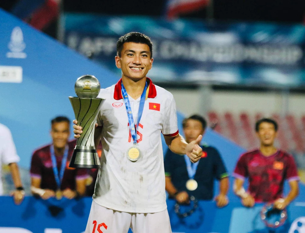 Nguyễn Minh Quang là ngôi sao đang lên của U23 Việt Nam. 