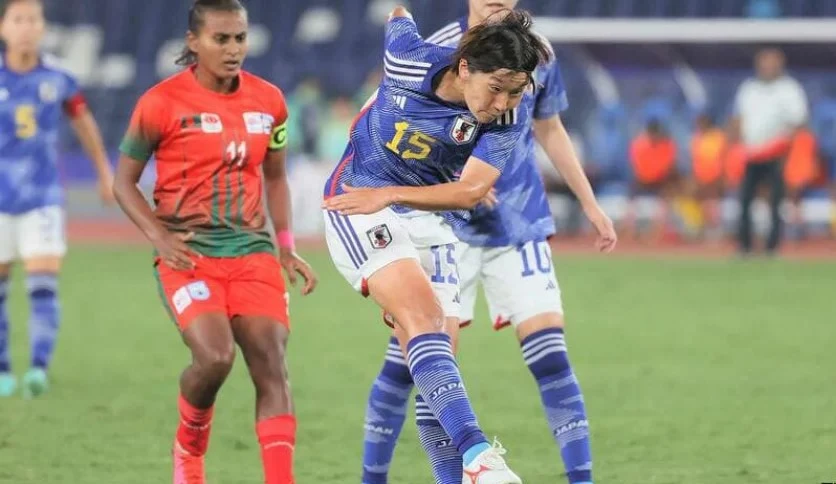 Remina Chiba là cầu thủ Nhật Bản duy nhất dự World Cup nữ 2023 tranh tài ở ASIAD 19
