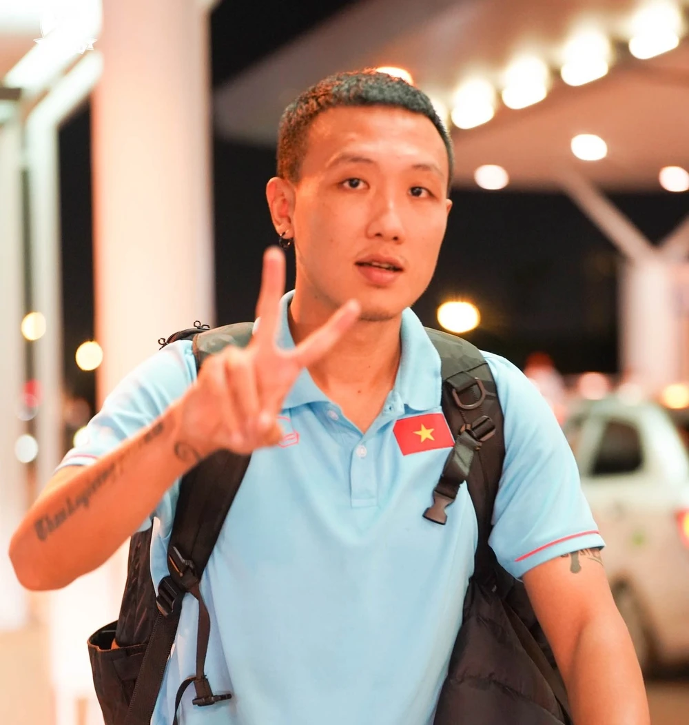 Chân sút chủ lực Nguyễn Minh Trí tự tin lên đường sang Mông Cổ tham dự vòng loại Giải futsal châu Á 2024. 