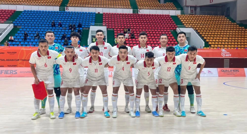 Đội tuyển futsal Việt Nam sớm đoạt vé dự vòng chung kết Giải futsal châu Á 2024