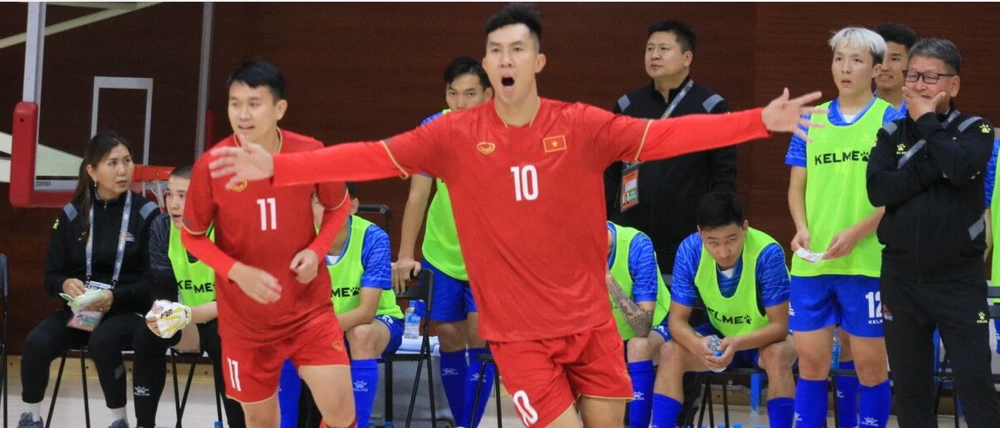 Đội tuyển futsal Việt Nam sớm đoạt vé dự vòng chung kết Giải futsal châu Á 2024 