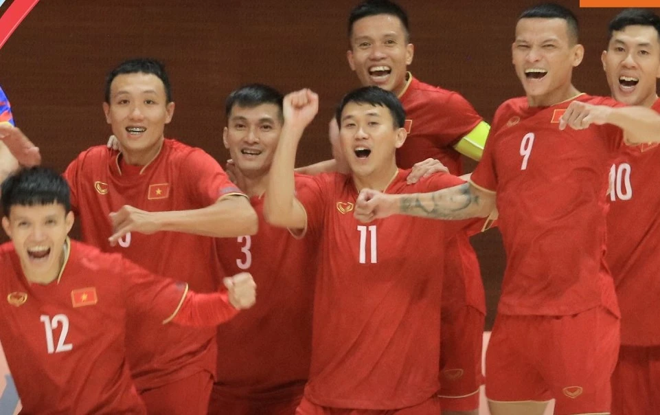 Đội tuyển futsal Việt Nam toàn thắng ở vòng loại Giải futsal châu Á 2024. 