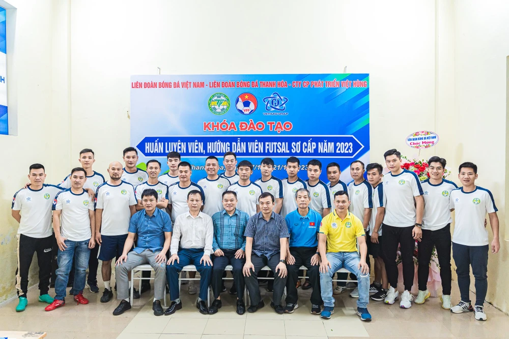 Khóa đào tạo huấn luyện viên, hướng dẫn viên futsal sơ cấp ở Thanh Hóa năm 2023 
