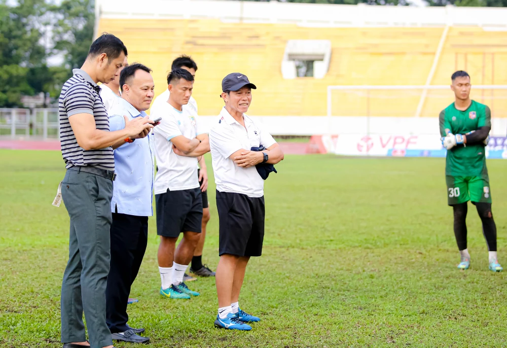 HLV Bùi Hữu Thái Sơn ra mắt trở lại với Đồng Nai vào chiều 5-12