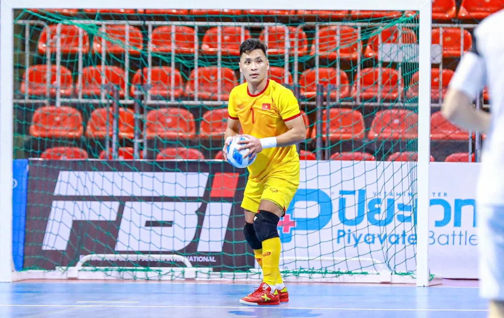 Hồ Văn Ý là một trong những niềm hy vọng của đội tuyển futsal Việt Nam ở vòng loại Futsal World Cup 2024. 