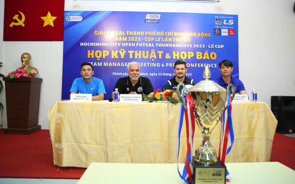 Giải futsal TPHCM mở rộng là một trong những giải đấu truyền thống của futsal TPHCM lẫn ở Việt Nam. ẢNH: DŨNG PHƯƠNG 