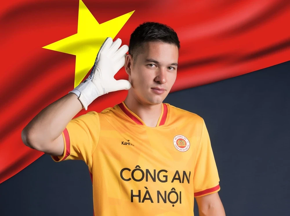 Nguyễn Filip hạnh phúc khi được trao cơ hội khoác áo đội tuyển Việt Nam chuẩn bị cho Asian Cup 2023. 