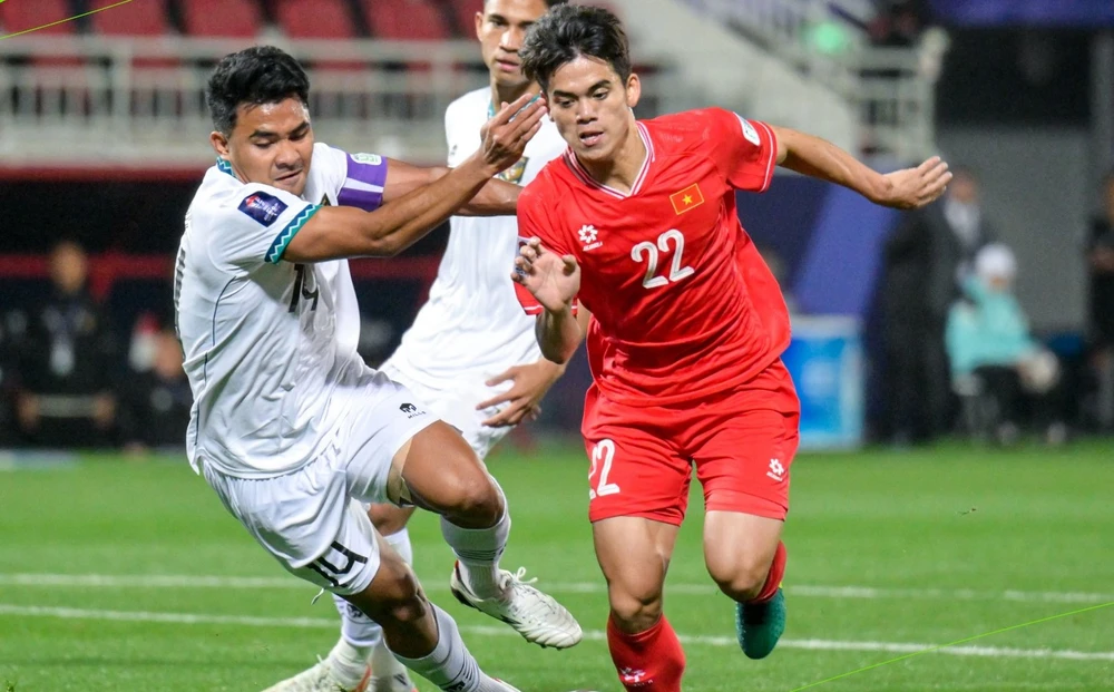 Đội tuyển Việt Nam còn 2 trận đấu quan trọng với Indonesia ở vòng loại thứ 2 World Cup 2026 vào tháng 3 tới. ẢNH: AFC 