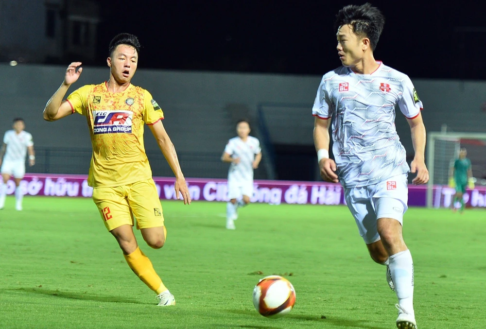 Thái Sơn cùng Thanh Hóa tiếp Hải Phòng ở vòng 10 V-League 2023-2024.