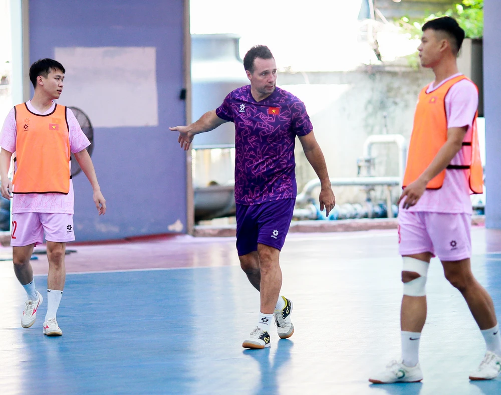 Đội tuyển futsal Việt Nam dưới thời HLV Diego Giustozzi đã có nhiều chuyển biến tích cực.