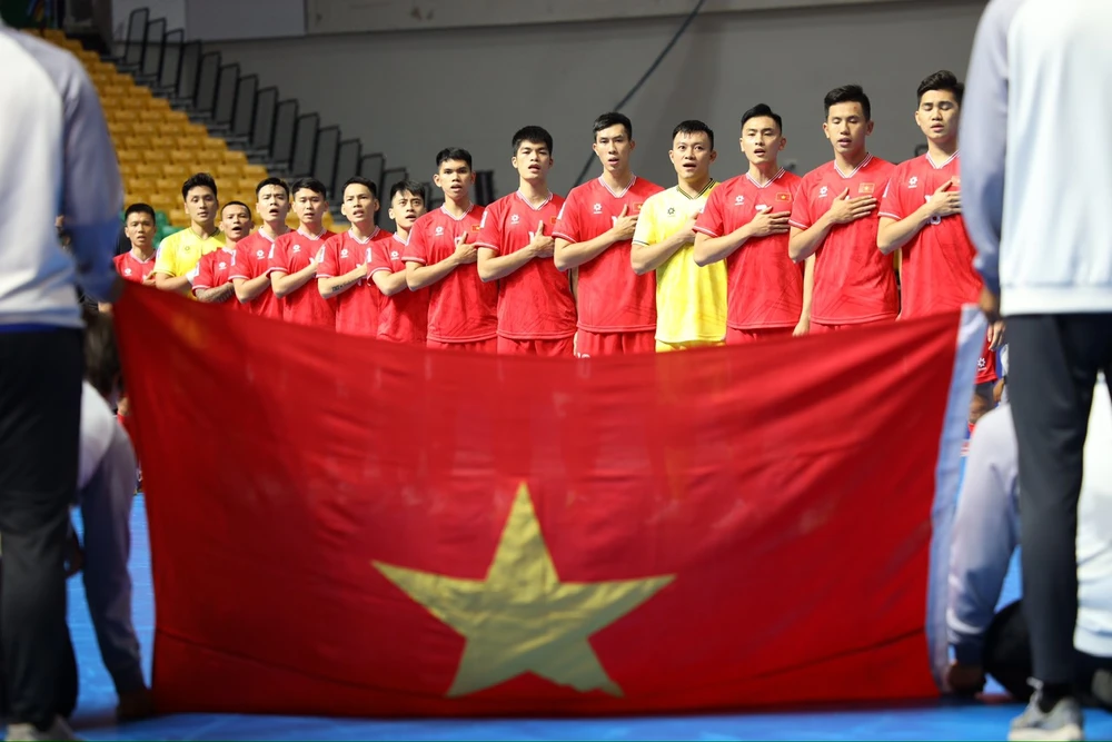 Futsal Việt Nam tụt 10 bậc vì trượt vé dự World Cup 2024- Ảnh 1.