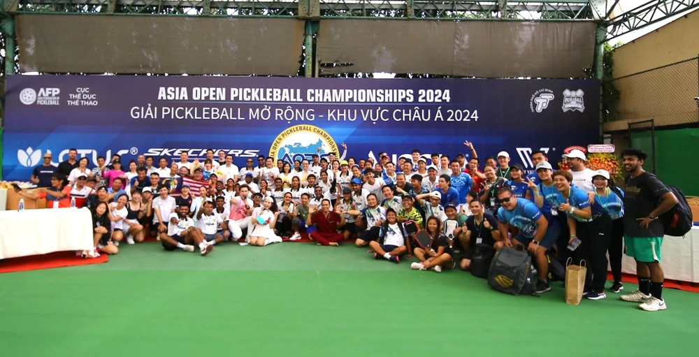 TPHCM đón chào hơn 400 VĐV trong lần đầu tiên tổ chức một giải Pickleball thuộc cấp độ châu Á. 