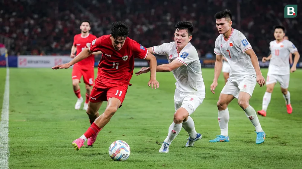Hai đội tuyển Việt Nam và Indonesia gặp nhau ở ba giải đấu trong năm 2024. ẢNH: BOLA 