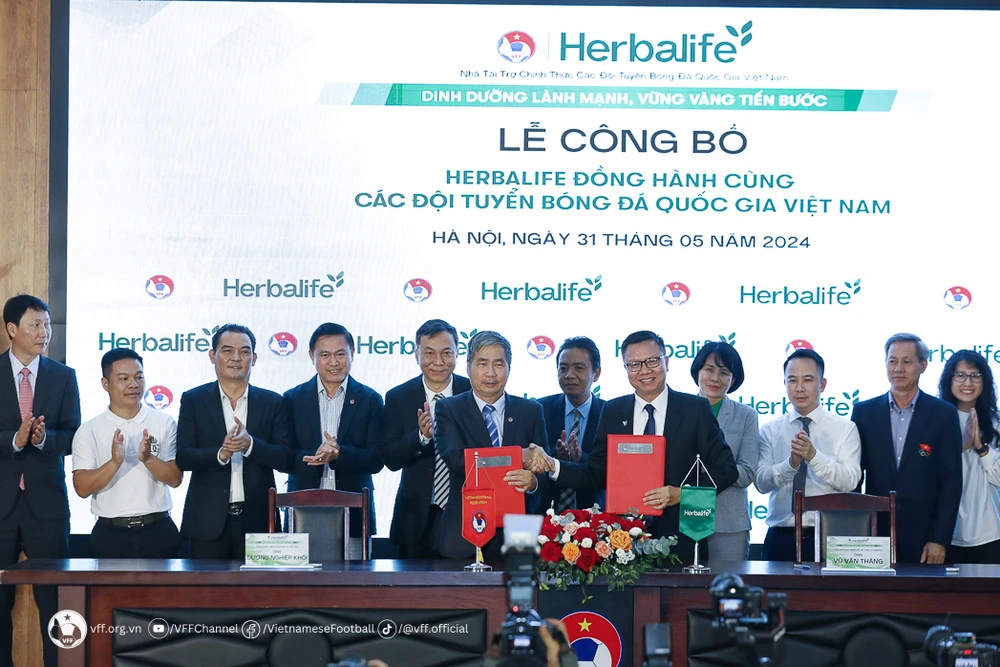 ĐT Việt Nam có thêm nhà tài trợ trước khi trở lại với vòng loại World Cup 2026 vào tháng 6 tới. 