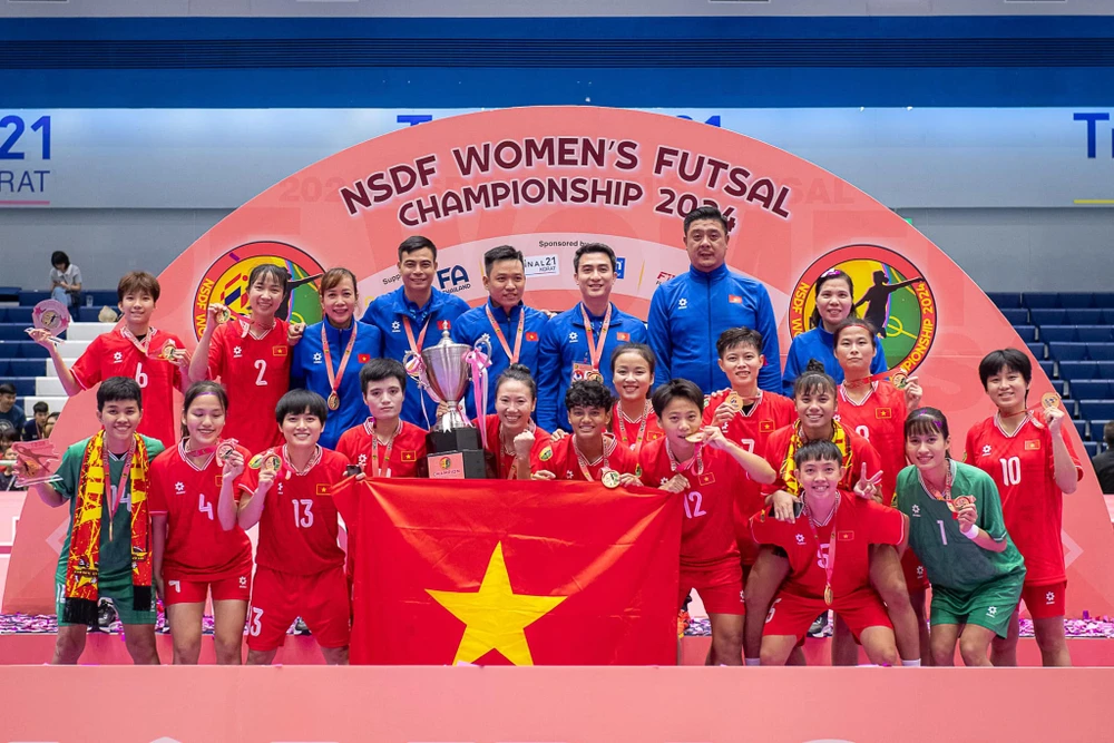 Đội tuyển futsal nữ Việt Nam bắt đầu hành trình tìm vé dự Futsal World Cup 2025 từ vòng loại giải châu Á. 