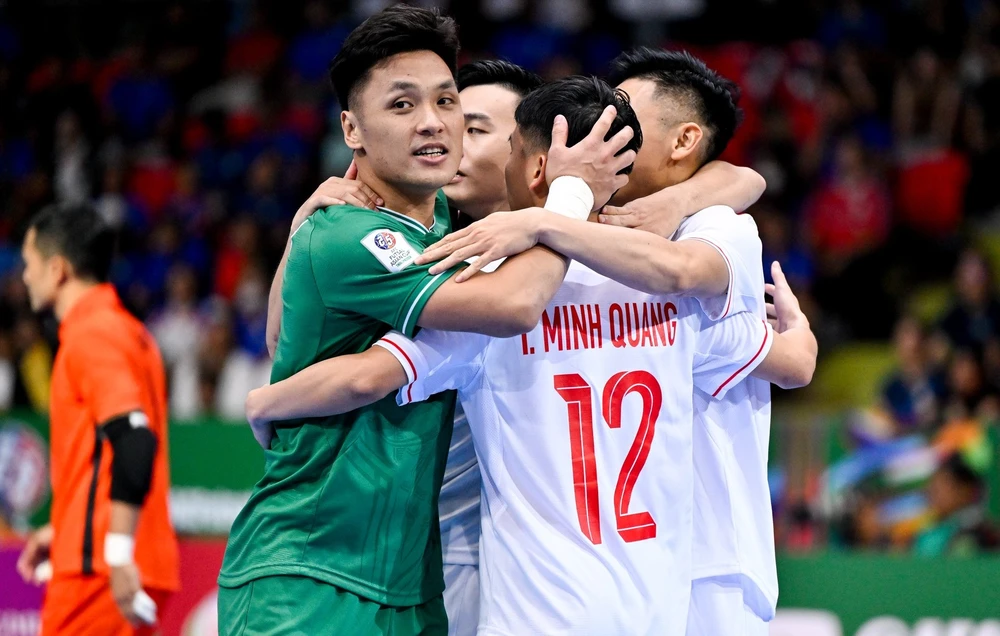 Cuộc đua giành Quả bóng vàng futsal Việt Nam 2024 đang diễn ra hấp dẫn. ẢNH: AFC 