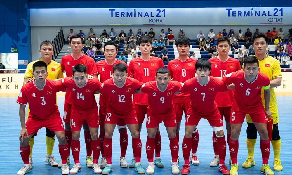 Đội tuyển futsal Việt Nam chỉ còn cách chức vô địch Đông Nam Á 1 trận đấu. 