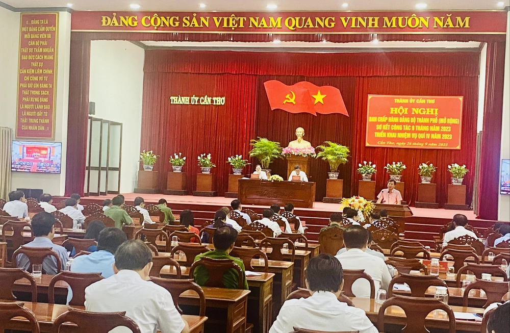 Quang cảnh hội nghị