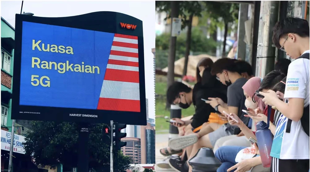 Malaysia đang triển khai thần tốc mạng 5G. Ảnh: Nikkei Asia