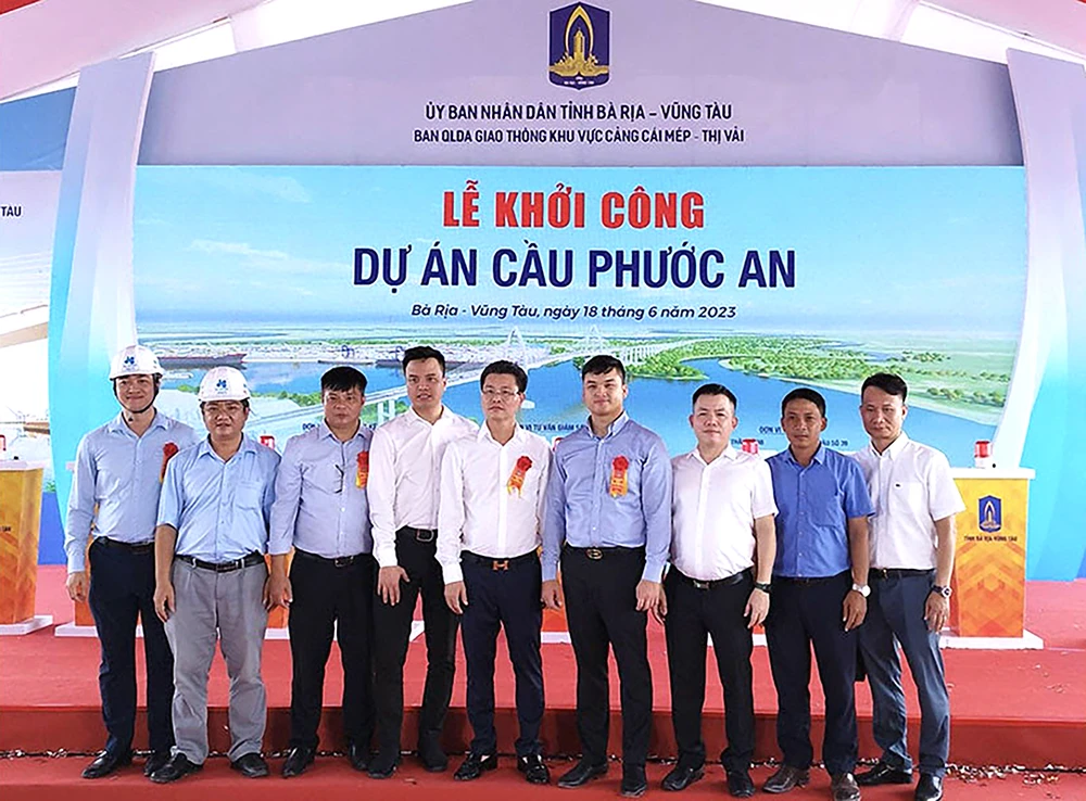 479 Hòa Bình khởi công thi công xây dựng dự án cầu Phước An