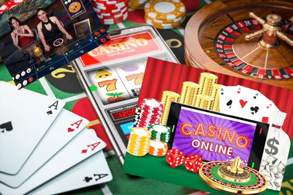 Nhiều loại hình cờ bạc trên Internet được quảng cáo rầm rộ. Ảnh: QUỐC BÌNH