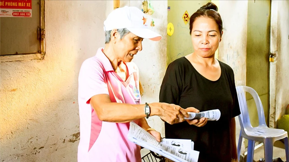 Người dân tham gia hưởng ứng Ngày ASEAN phòng chống sốt xuất huyết