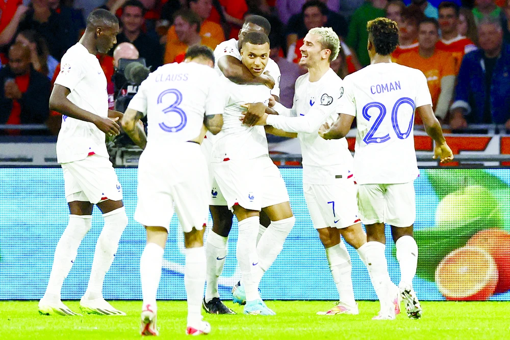 Đội tuyển Pháp đang là ứng viên sáng giá cho cuộc đua vô địch Euro 2024