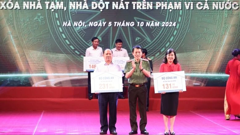 Phong trào thi đua "Chung tay xóa nhà tạm, nhà dột nát trên phạm vi cả nước trong năm 2025" được phát động từ tháng 4-2024 đến nay