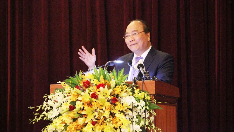 Thủ tướng Nguyễn Xuân Phúc phát biểu chỉ đạo tại Hội nghị xúc tiến đầu tư Phú Yên - 2018