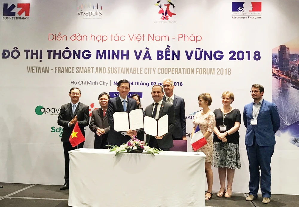 Diễn đàn hợp tác Việt Nam - Pháp 2018: Hướng đến xây dựng đô thị thông minh