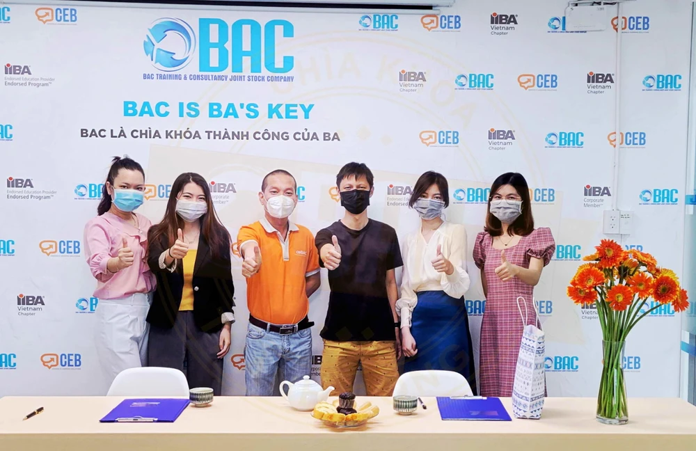 Trung tâm đào tạo và tư vấn BAC hợp tác cùng cộng đồng BA Việt Nam 