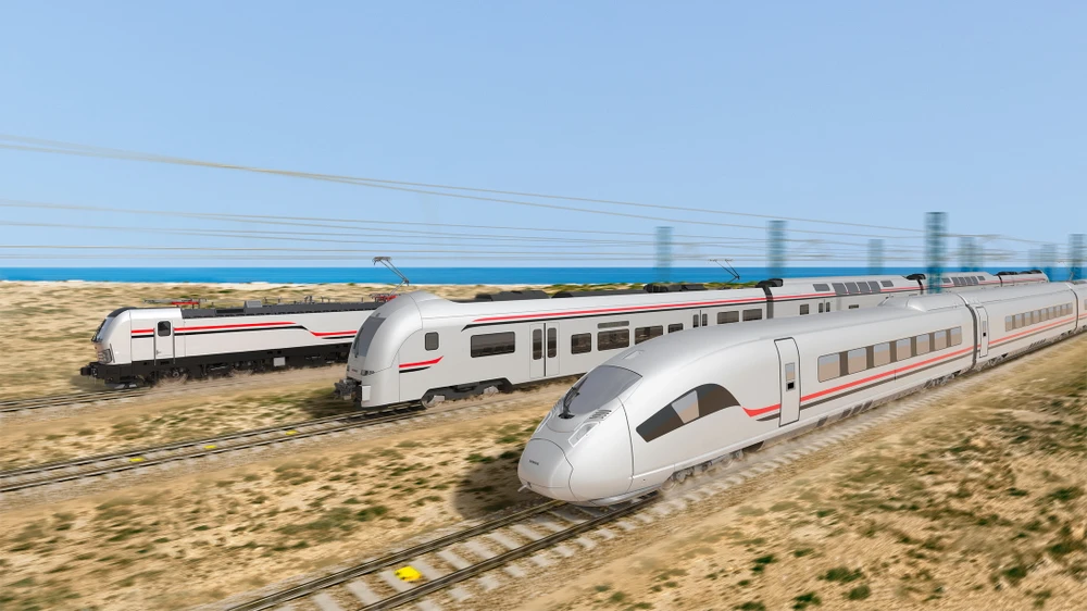 Siemens Mobility cùng thiết lập hệ thống đường sắt cao tốc ở Ai Cập