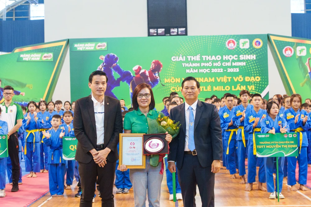 Giải Vovinam Việt võ đạo Cúp Nestlé MILO 2023 đón gần 2.000 vận động viên tranh tài