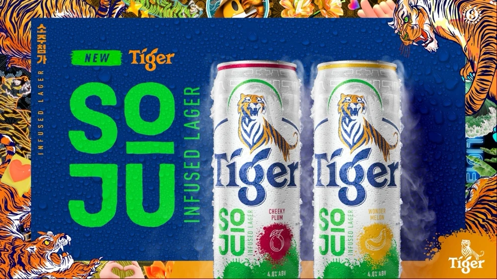 Tiger Beer ra mắt Tiger Soju Infused Lager 