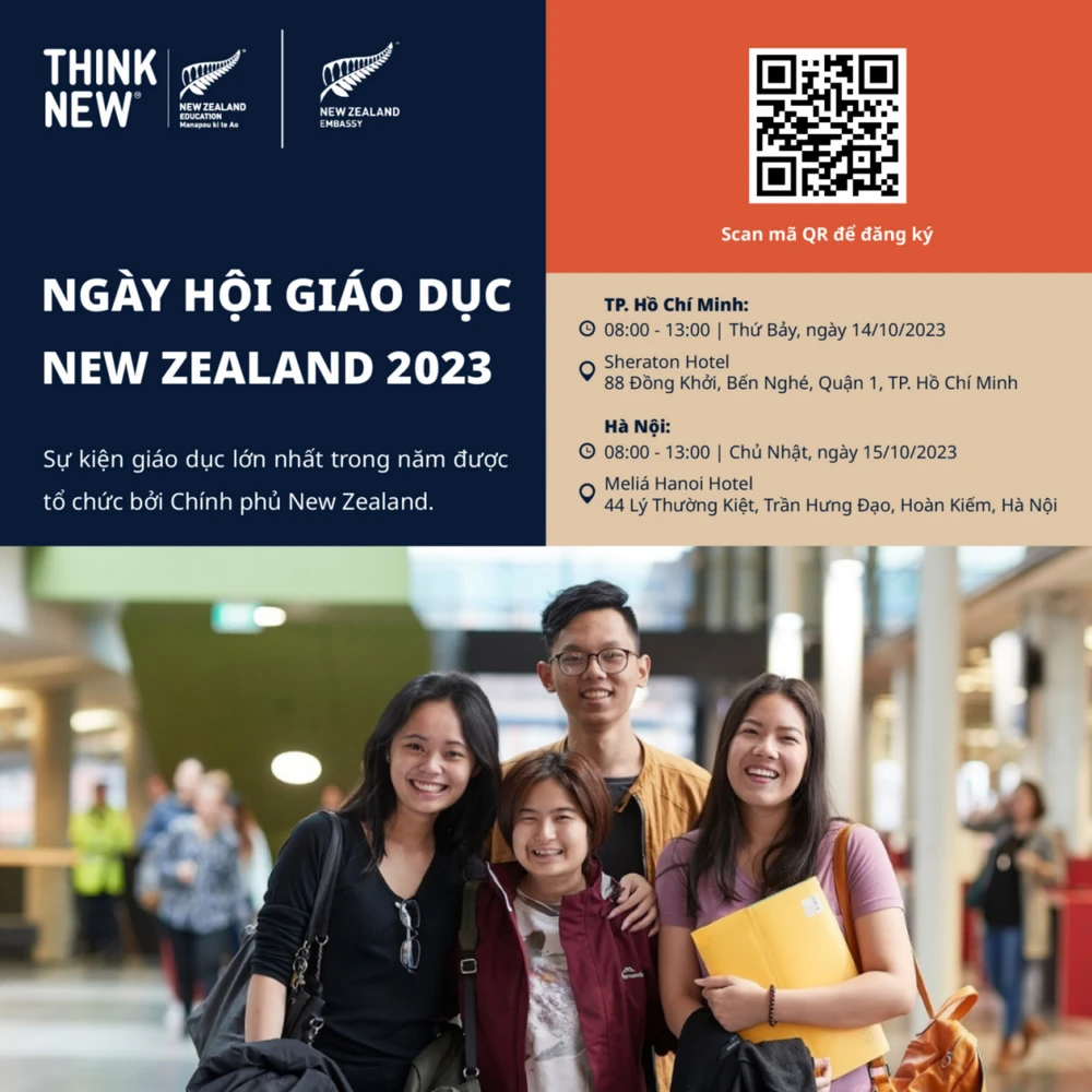 Ngày hội Giáo dục New Zealand 2023 hướng đến tạo điều kiện cho người học tự tin hoạch định lộ trình học tập 