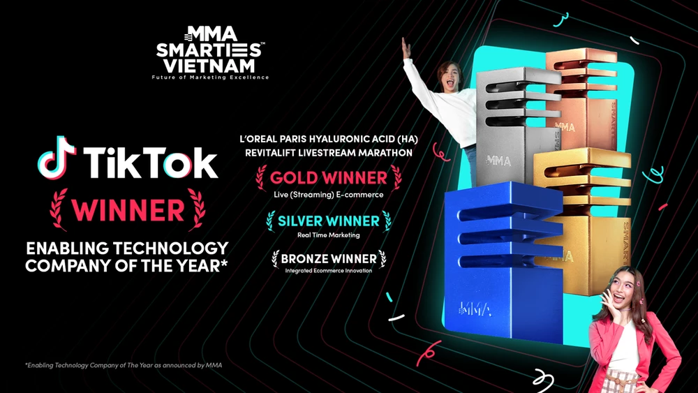 TikTok ghi dấu ấn sâu đậm trong các chiến dịch chinh phục MMA Smarties Vietnam 2023