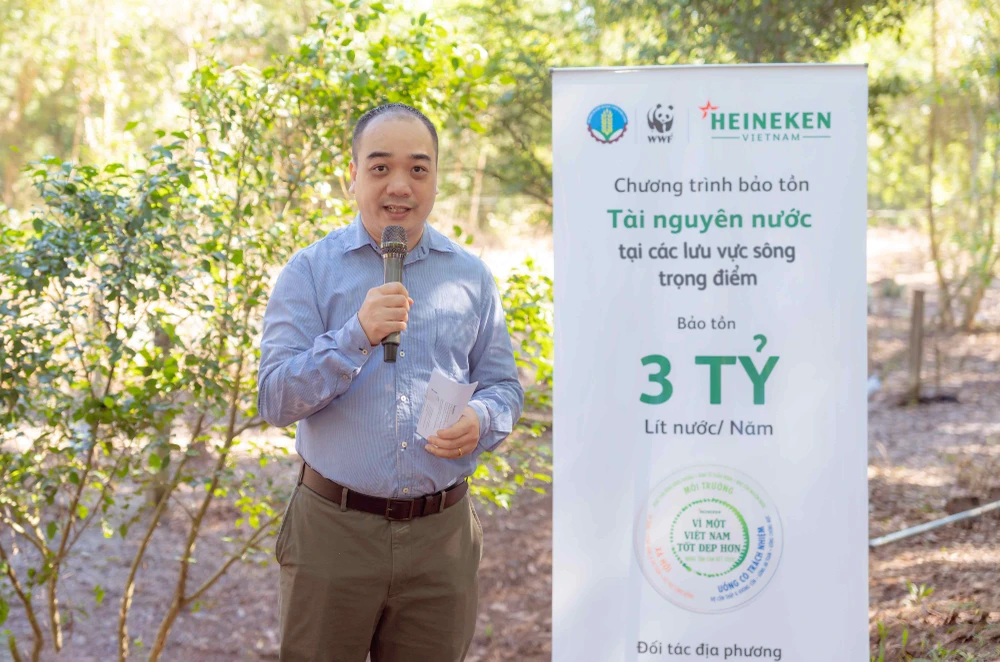 Heineken Việt Nam triển khai dự án bảo tồn nguồn nước tại lưu vực sông Tiền
