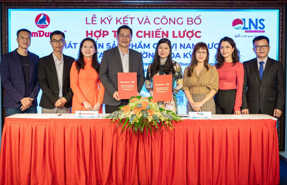 Công ty TNHH Thực phẩm Quốc tế Nam Dương cùng Công ty cổ phần Quốc tế LNS hợp tác mang sản phẩm gia vị Việt chinh phục thị trường Hoa Kỳ