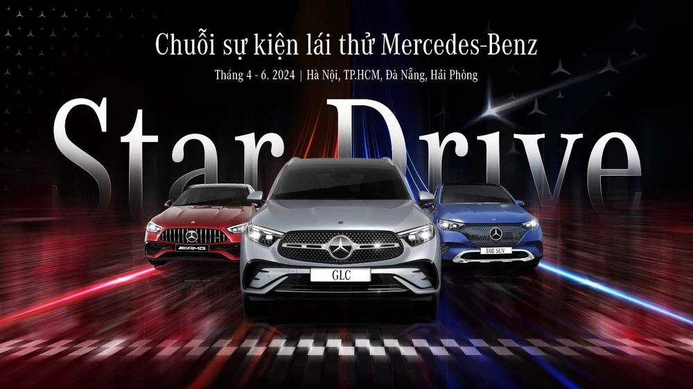 Chuỗi sự kiện lái thử Mercedes-Benz Star Drive 2024 trên toàn quốc