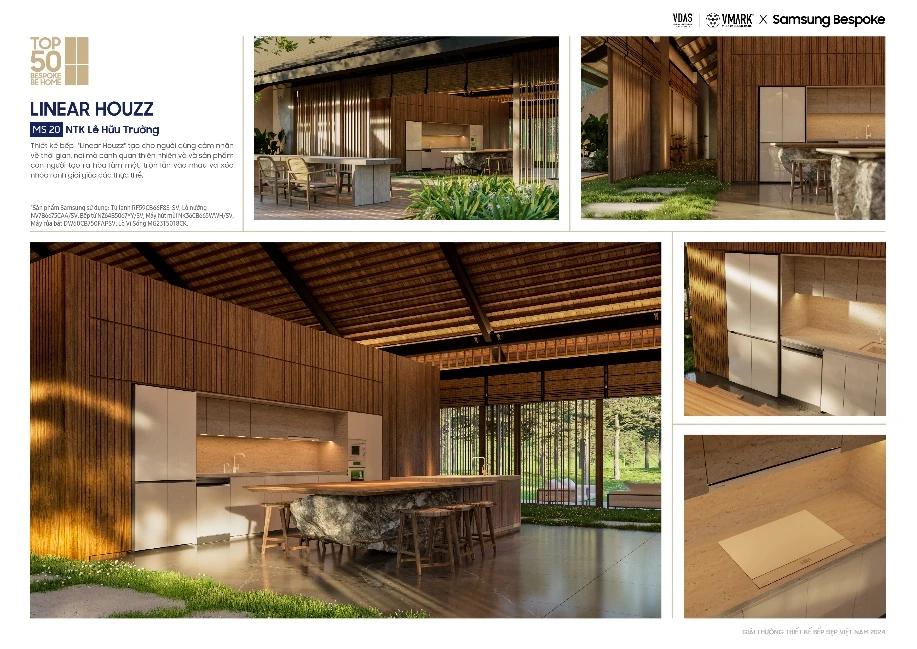 Samsung vinh danh các tác phẩm chiến thắng Giải thưởng Thiết kế Bếp đẹp Việt Nam - Bespoke Be Home 2024