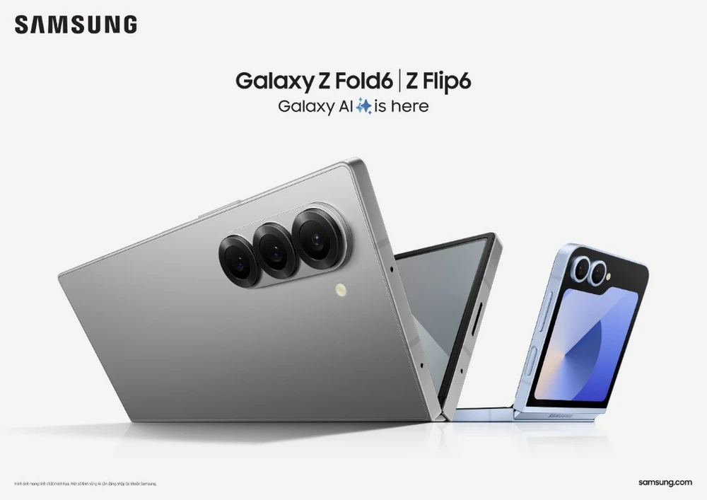 Samsung ra mắt Galaxy Z Fold6 và Z Flip6: Galaxy AI vươn tầm cao mới