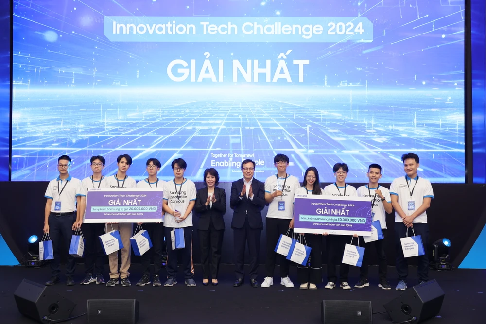 Tổng kết chương trình phát triển nhân tài công nghệ Samsung Innovation Campus 2023-2024