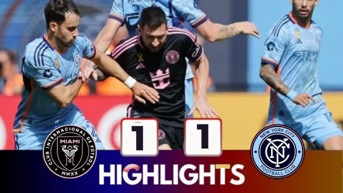 New York City vs Inter Miami 1-1: Hiệp 2 bùng nổ, Alba kiến tạo, Campana mở bàn, Rodriguez kiến tạo, Sands buộc Messi chia điểm | CHUYÊN TRANG THỂ THAO